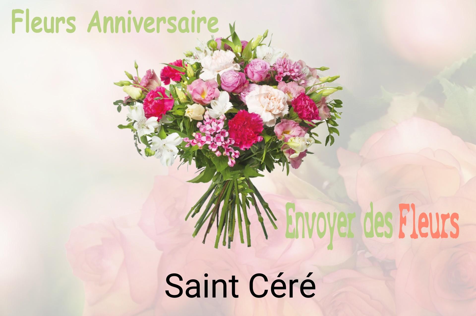 Bouquet de fleurs d’anniversaire livré à Saint-Céré